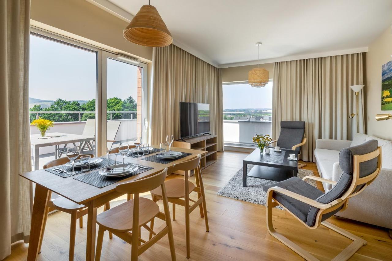 Apartament Widokowy - Penthouse Z Tarasem Kudowa Zdroj Exterior photo
